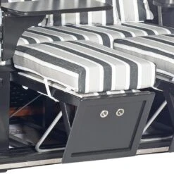 SonnenPartner Konsul Strandkorb Geflecht/Fichte Schwarz/Filo Tomba -Gartenmöbel Geschäft sonnenpartner konsul strandkorb geflecht fichte 1469372 4