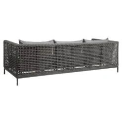 Stern Corda Gartensofa Aluminium/Rope/Edelstahl Platin/Anthrazit 5 Stern Corda Gartensofa Aluminium/Rope/Edelstahl Platin/Anthrazit -Gartenmöbel Geschäft stern corda 3 sitzersofa aluminium rope edelstahl 1413173 2