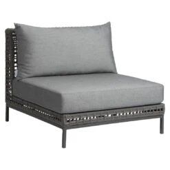 Stern Corda Mittelmodul Alu/Rope Platin/Anthrazit