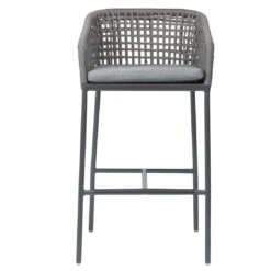 Stern Greta Garten-Barstuhl Aluminium/Rope Inklusive Kissen Anthrazit/Platin/Seidengrau -Gartenmöbel Geschäft stern greta barhocker aluminium rope inkl kissen anthrazit platin seidengrau 1198508 3