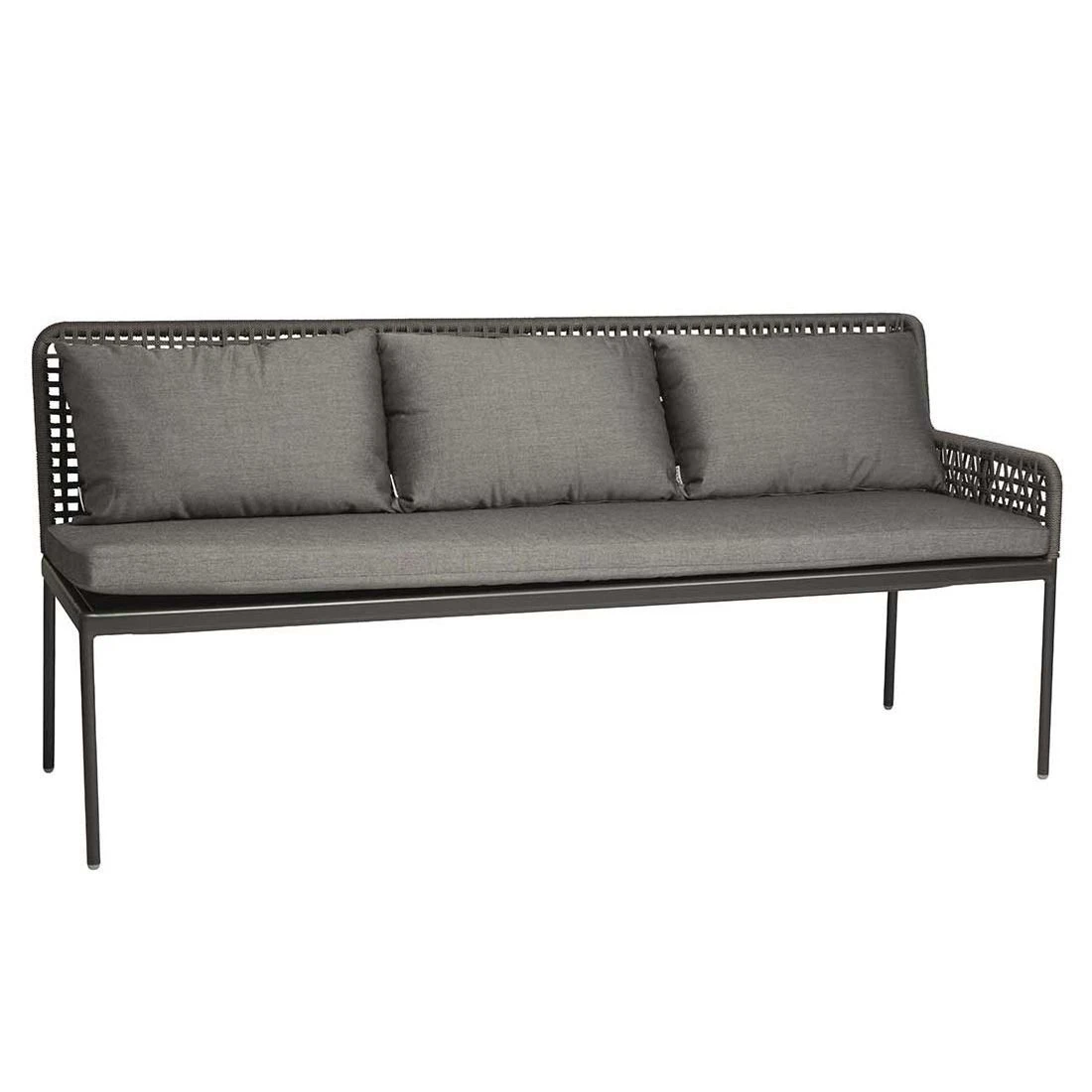 Stern Greta Dininglounge Aluminium/Polyacryl Anthrazit/Seidengrau 6 Stern Greta Dininglounge Aluminium/Polyacryl Anthrazit/Seidengrau – Bild 4