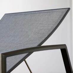 Stern Kari Gartenliege Aluminium/Textilene Schwarz Matt/Leinen Grau -Gartenmöbel Geschäft stern kari rollliege aluminium textilene 1453851 3