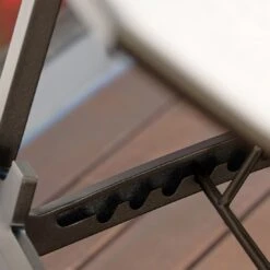 Stern Kari Gartenliege Aluminium/Textilene Schwarz Matt/Leinen Grau -Gartenmöbel Geschäft stern kari rollliege aluminium textilene 1453851 6