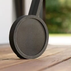 Stern Kari Gartenliege Aluminium/Textilene Schwarz Matt/Leinen Grau -Gartenmöbel Geschäft stern kari rollliege aluminium textilene 1453851 7