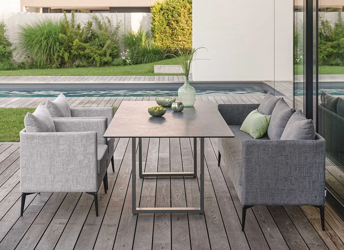 Stern Marta Dininglounge 4-tlg. Tisch 220x100cm 3 Stern Marta Dininglounge 4-tlg. Tisch 220x100cm