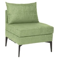 Stern Marta Mittelmodul Aluminium/Outdoorstoff Anthrazit/Farngrün-Seidengrau Meliert