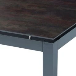 Stern Gartentisch-Platte 90x90cm Lavastar Kupfer -Gartenmöbel Geschäft stern tischplatte lavastar kupfer 90 x 90 cm 3