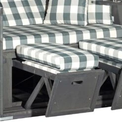 Sunny Smart Rustikal 255 Plus Strandkorb Geflecht/Fichte Anthrazit -Gartenmöbel Geschäft sunny smart rustikal 255 plus strandkorb geflecht fichte 1246 1469317 4