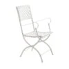 Vermobil Springtime Klappsessel Stahl Matt Weiß -Gartenmöbel Geschäft vermobil springtime klappsessel stahl 1386542 1