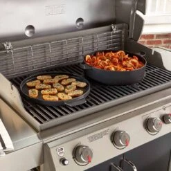 Weber 2in1 Dutch Oven & Pfanne Emailliertes Gusseisen -Gartenmöbel Geschäft weber 2in1 dutch oven pfanne emailliertes gusseisen 1301501 5