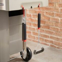 Weber Grillbürste Dreiseitig 46cm Edelstahl/Kunststoff Silber/Schwarz -Gartenmöbel Geschäft weber grillburste dreiseitig 46cm edelstahl kunststoff silber schwarz 1323479 4