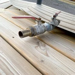 Wolff Finnhaus Hot Tub Grau -Gartenmöbel Geschäft wolff finnhaus badebottich hot tub mit thermodeckel ofen durchm200cm 1400908 7