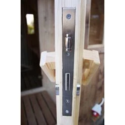 Wolff Finnhaus Basic Saunafass Bausatz Natur -Gartenmöbel Geschäft wolff finnhaus basic saunafass 230 bausatz durchm205x230 rote dachschindeln 1404043 4