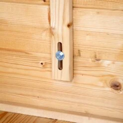 Wolff Finnhaus Bornholm 40-A Typ 4 Gartenhaus 290x240cm Mit Dreieckglas-Tür Natur -Gartenmöbel Geschäft wolff finnhaus bornholm 40 a typ 4 290x240cm mit dreieckglas tuer 1401128 4