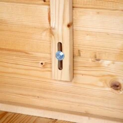 Wolff Finnhaus Bornholm 40-B Typ 2 Gartenhaus 320x320cm Mit Halbglas-Tür Natur -Gartenmöbel Geschäft wolff finnhaus bornholm 40 b typ 2 320x320cm mit halbglas tuer 1401183 4