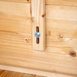 Wolff Finnhaus Bornholm 40-B Typ 3 Gartenhaus 320x320cm Mit Vollglas-Tür Natur -Gartenmöbel Geschäft wolff finnhaus bornholm 40 b typ 3 320x320cm mit vollglas tuer 1401194 4