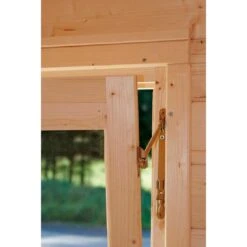 Wolff Finnhaus Caroline 28 Gartenhaus 260x220cm + Einzeltür Natur -Gartenmöbel Geschäft wolff finnhaus caroline 28 gartenhaus 260x220cm einzeltuer 1401304 2