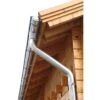 Wolff Finnhaus Dachrinne Rund Für Satteldächer Silber -Gartenmöbel Geschäft wolff finnhaus dachrinne rund satteldach bis 1000cm aluminium 1397916 1