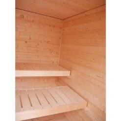 Wolff Finnhaus Lenja 40 Basic Saunahaus 196x196 Cm + Ofen 9kW Natur -Gartenmöbel Geschäft wolff finnhaus lenja 40 basic saunahaus 196x196 cm ofen 9kw 1404274 3