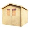 Wolff Finnhaus Lyon B Gartenhaus 230x230cm Inkl. Fußboden+Doppeltür Natur -Gartenmöbel Geschäft wolff finnhaus lyon b gartenhaus 230x230cm inkl fussboden doppeltuer 1401524 1