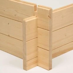 Wolff Finnhaus Pulti 34-C Typ 1 Gartenhaus 300x300cm+Vollholztür Natur -Gartenmöbel Geschäft wolff finnhaus pulti 34 c typ 1 gartenhaus 300x300cm vollholztuer 1402921 3