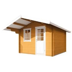 Wolff Finnhaus Skagen 44-B Gartenhaus Mit Einzeltür Bernstein