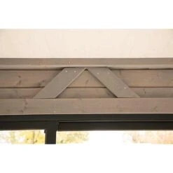 Wolff Finnhaus Studio 44-B Gartenhaus 320x320cm+Glas-Schiebetür Natur -Gartenmöbel Geschäft wolff finnhaus studio 44 b gartenhaus 320x320cm glas schiebetuer 1404516 3