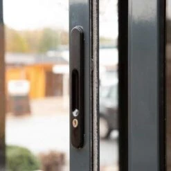 Wolff Finnhaus Studio 44-B Gartenhaus 320x320cm+Glas-Schiebetür Natur -Gartenmöbel Geschäft wolff finnhaus studio 44 b gartenhaus 320x320cm glas schiebetuer 1404516 4