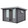 Wolff Finnhaus WPC-Trend C Gartenhaus 287x234cm + Doppeltür Grau -Gartenmöbel Geschäft wolff finnhaus wpc trend c gartenhaus 287x234cm doppeltuer 1404802 1