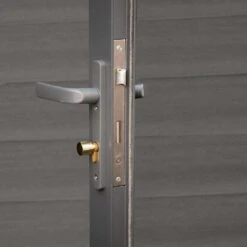 Wolff Finnhaus WPC-Trend D+ Gartenhaus 560x287cm+Loungenanbau Grau -Gartenmöbel Geschäft wolff finnhaus wpc trend d gartenhaus 560x287cm loungenanbau 1404846 5