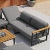 Zebra Belvedere Gartensofa Edelstahl/Tuvatextil Graphit/Tweed Grey 2 Zebra Belvedere Gartensofa Edelstahl/Tuvatextil Graphit/Tweed Grey -Gartenmöbel Geschäft zebra belverde 3 sitzersofa edelstahl tuvatextil 1366874 1